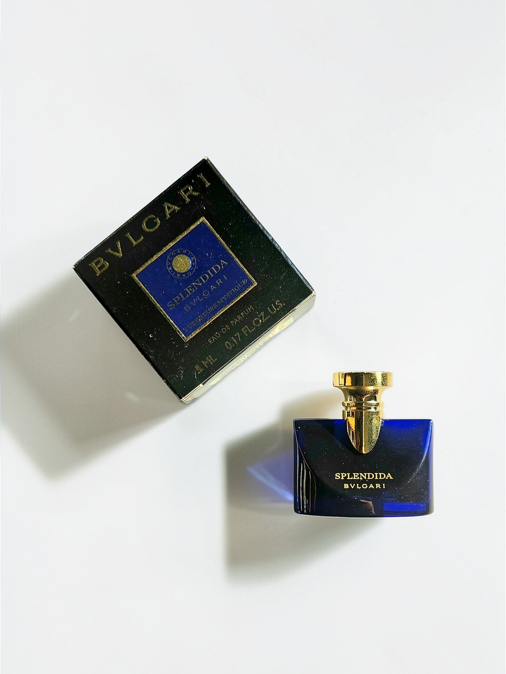 Bulgari Splendida Deep Blue and Gold Mini 5 mL